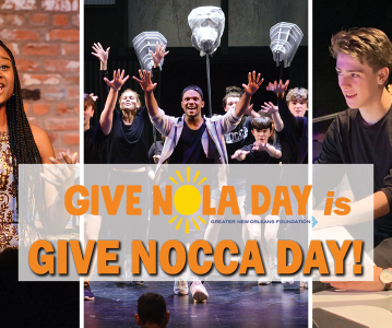 #GiveNOCCA Day is June 2