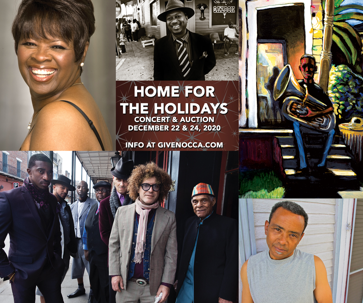 Home for the Holidays 2020, featuring Jon Batiste, Preservation Hall Jazz Band, Irma Thomas, John Boutte, and Kermit Ruffins